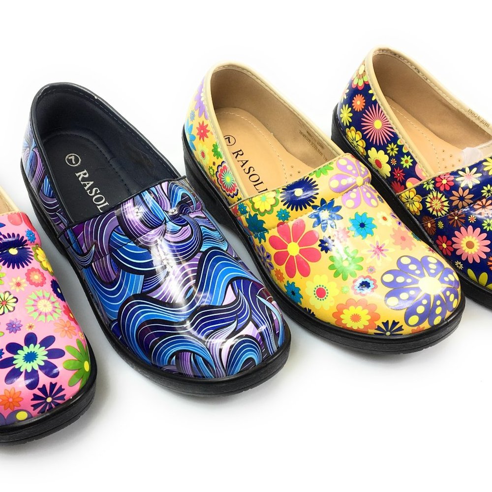Women Shoes Floral Pattern Moccasin Dennis2406